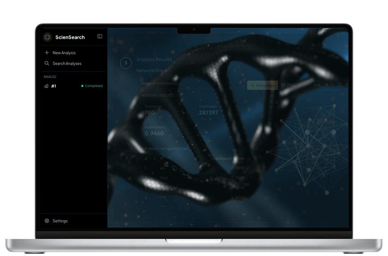 ScienSearch - Piattaforma Bioinformatica - Project Screenshot